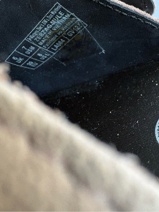 NWOT Dr. Martens Zebzag Suede Slingback Platform Mules Size 8 Women’s/ 7 Men’s - Picture 11 of 13